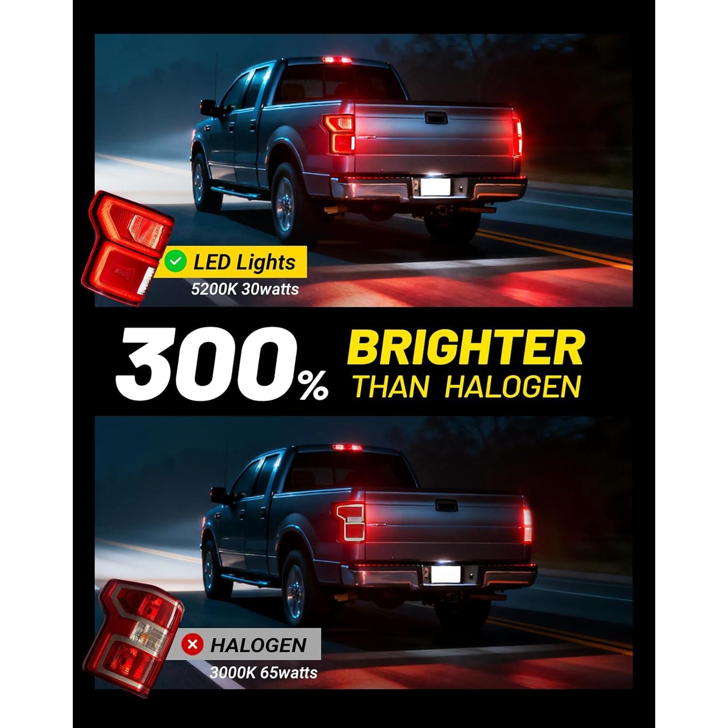 Luz Trasera LED SPBREW para Ford F-150 2018-2020 Izquierda