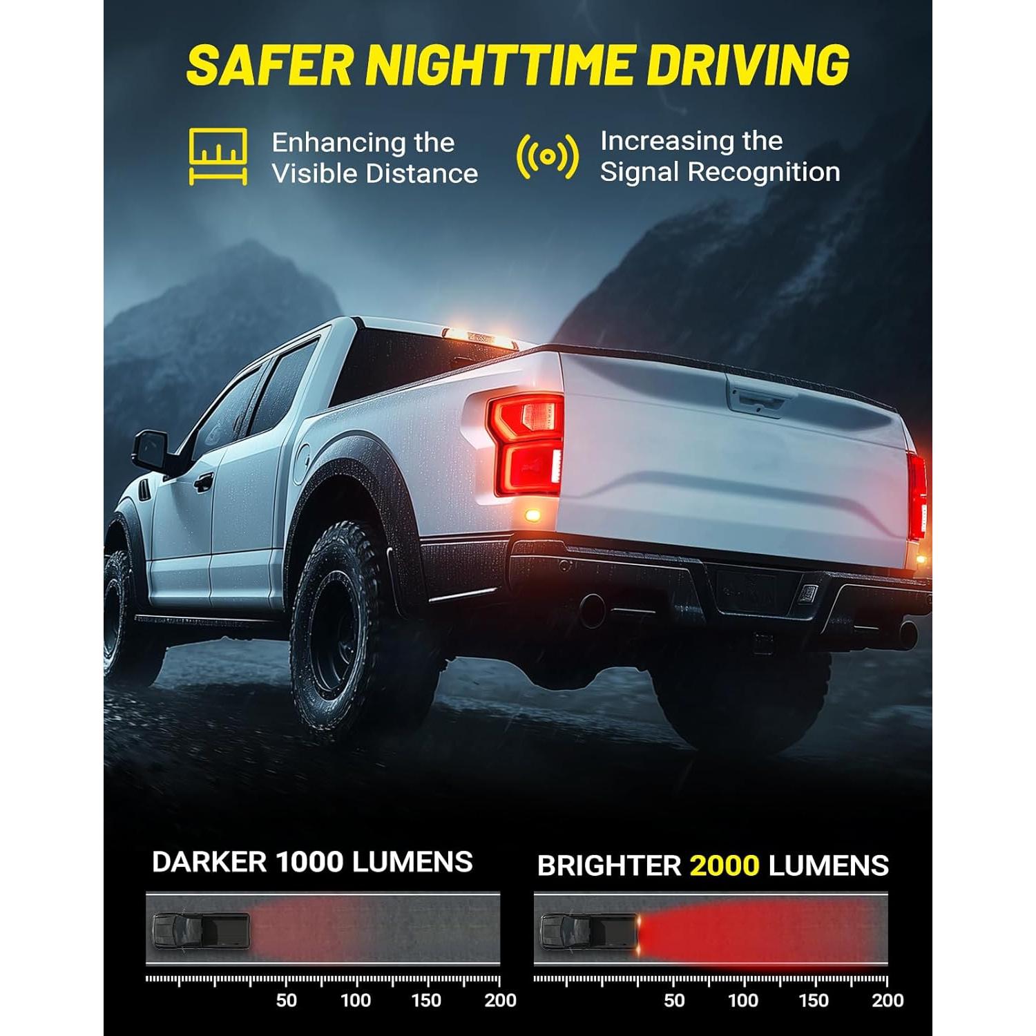 Luz Trasera LED SPBREW para Ford F-150 2018-2020 Izquierda