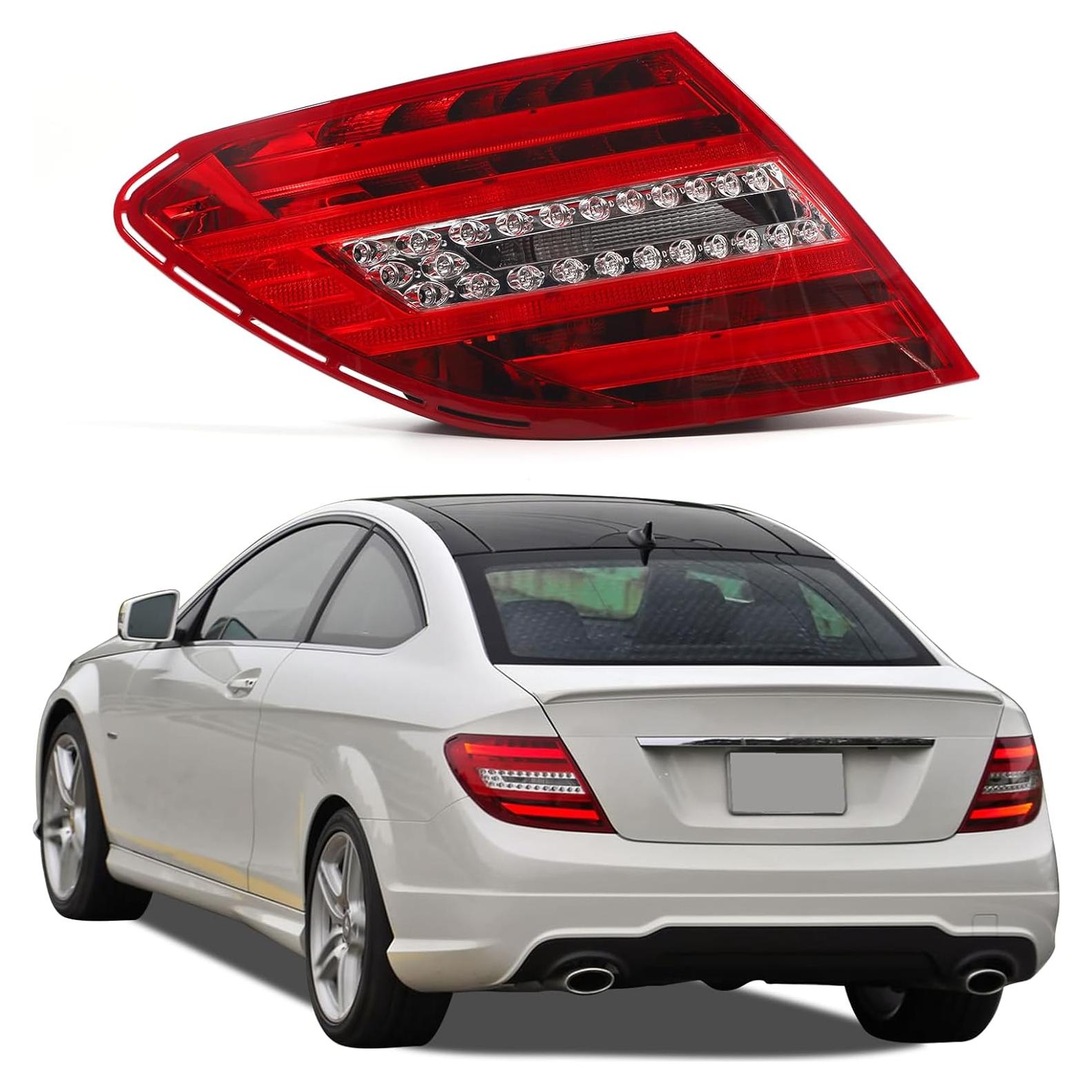 Lámpara Trasera Exterior ZXMT para Mercedes Benz W204 2011-2014