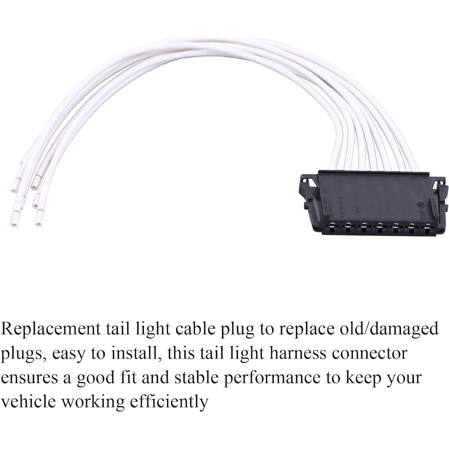 Conector de enchufe de luz trasera CTTMEOOB para Mercedes-Benz W204