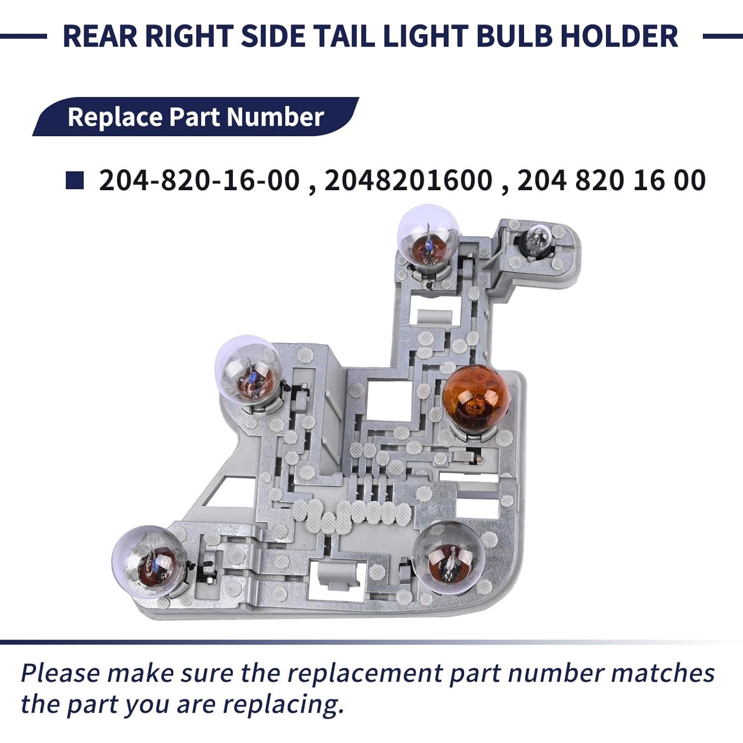 Soporte de Bombilla Luz Trasera Derecha Magimaker C-Class 2008-2014