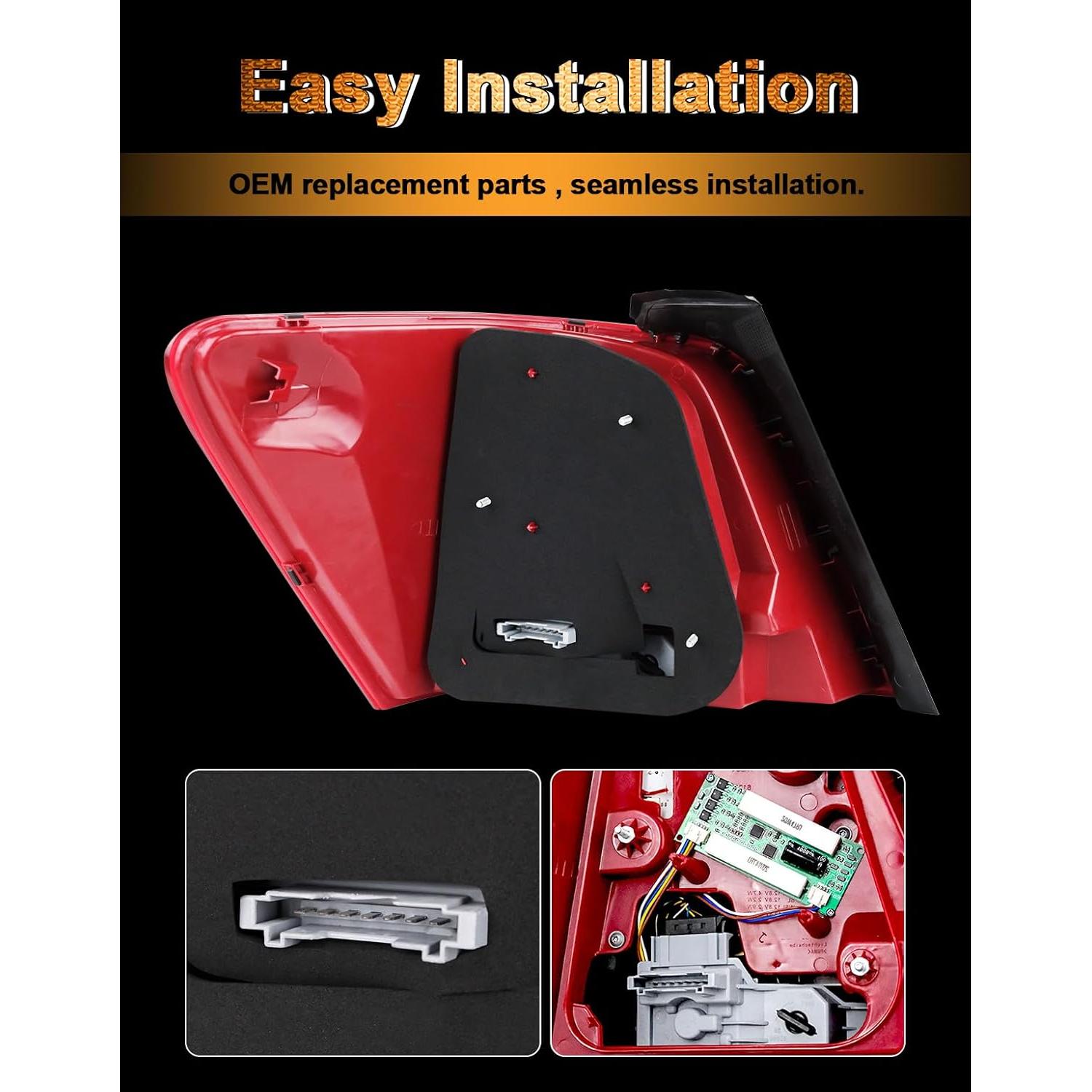 Luz Trasera LED Pinkomoto Derecha Mercedes GLK 2013-2015