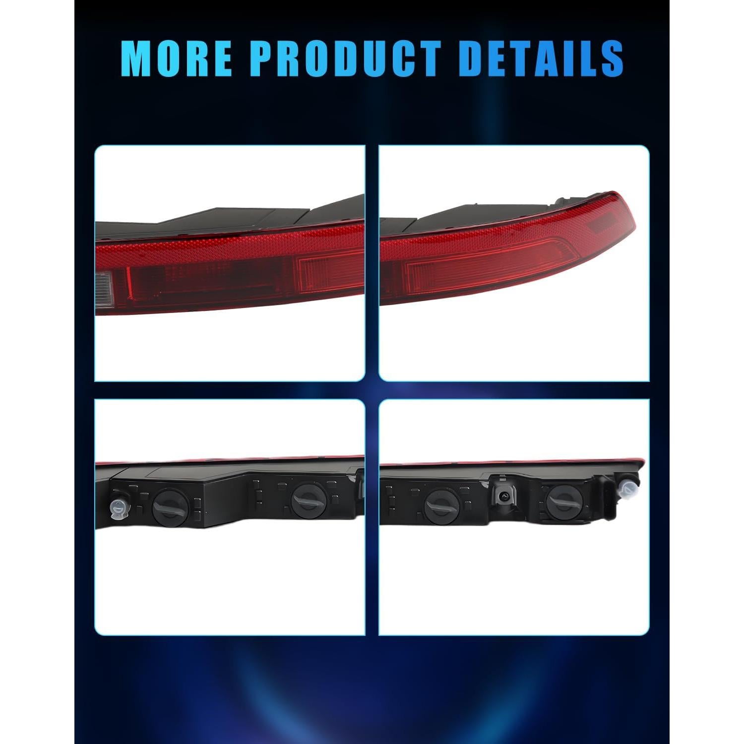 Faro Trasero LED DYNVEX para Audi Q5 2018-2023 Lente Ahumada