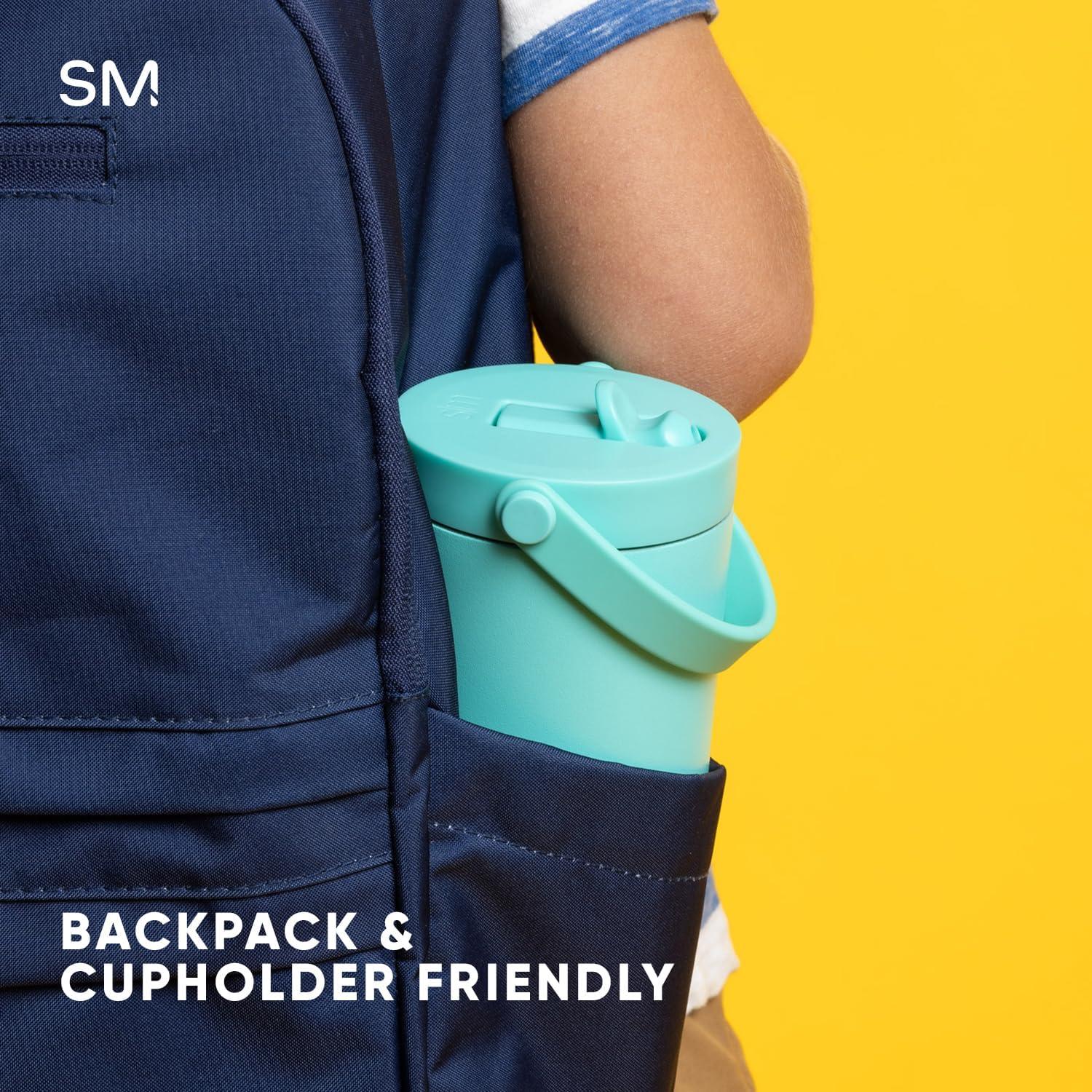 Vaso Trek para Niños Simple Modern 710ml con Asa y Popote