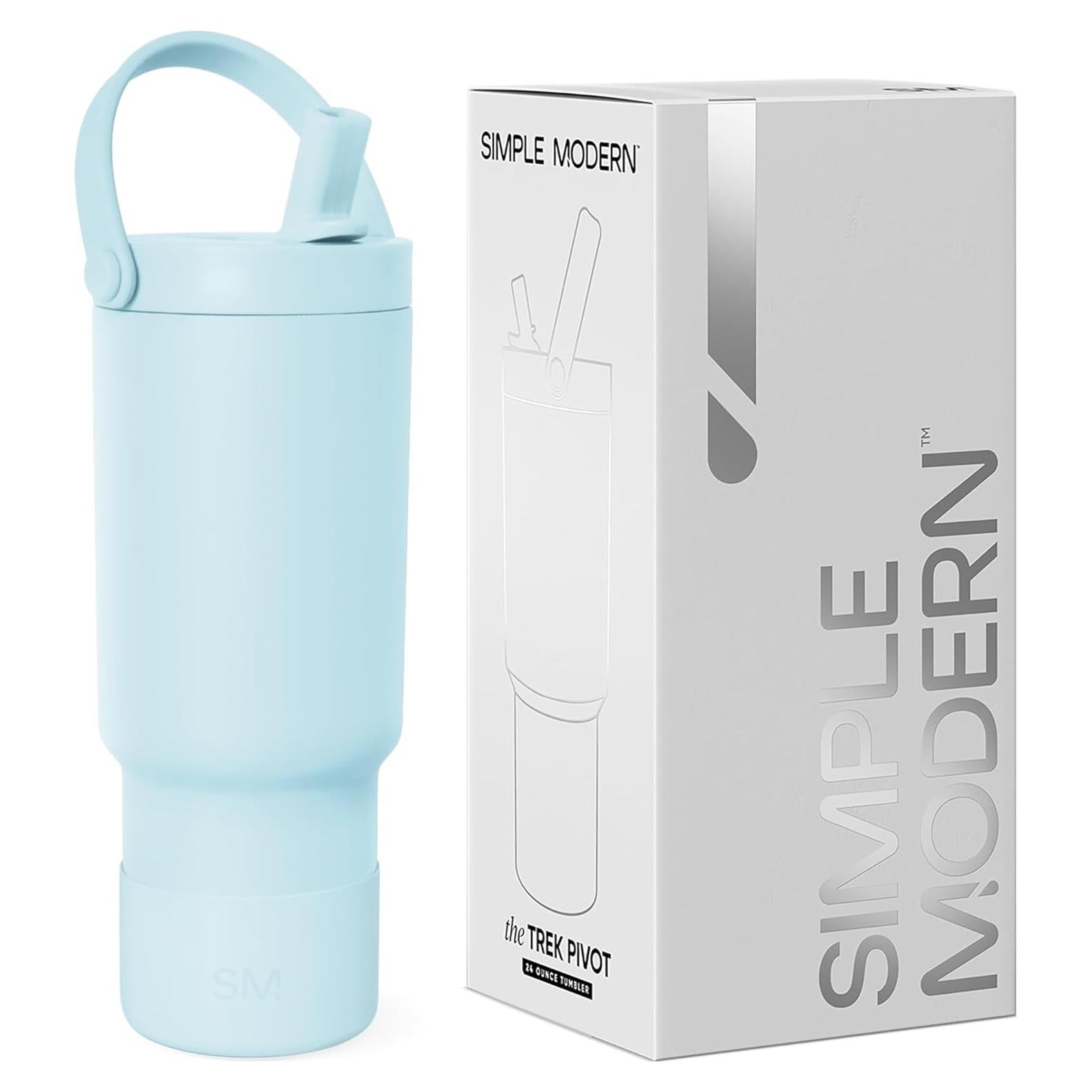 Vaso Simple Modern Trek Pivot 710ml con Asa y Popote