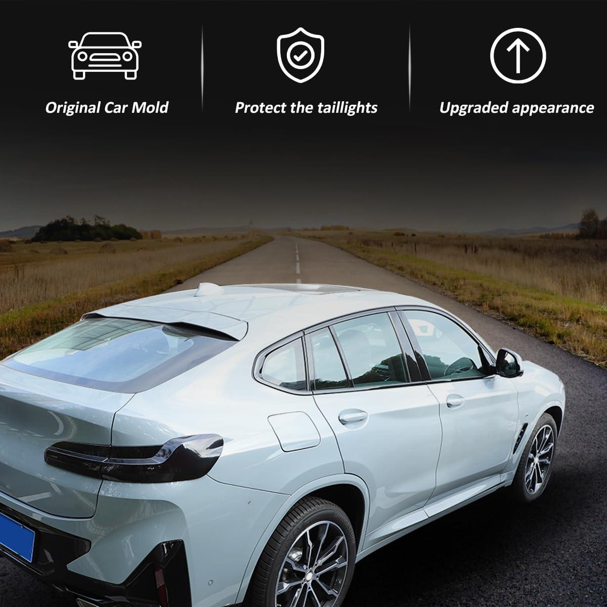 Cubierta de Luz Trasera Ahumada JONKOKO para BMW X4 2019-2025