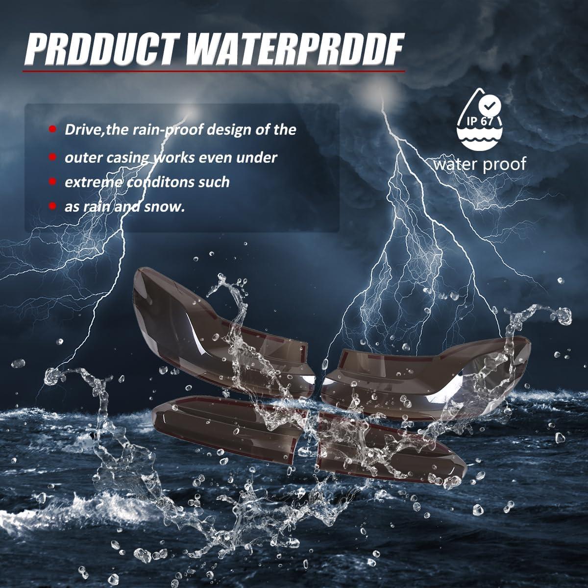 Cubierta de Luz Trasera Ahumada JONKOKO para BMW X4 2019-2025