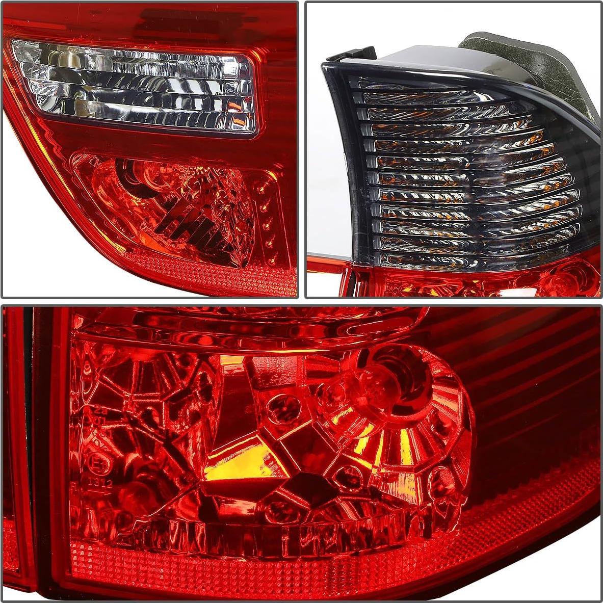 Luces Traseras LED DNA MOTORING TL-E53X500-SM-RD para BMW X5 00-06