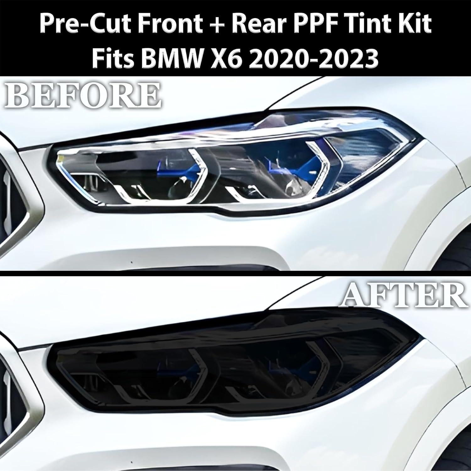 Kit de Tinte para Faros y Luces Traseras Bogar Tech BMW X6 2019-2023