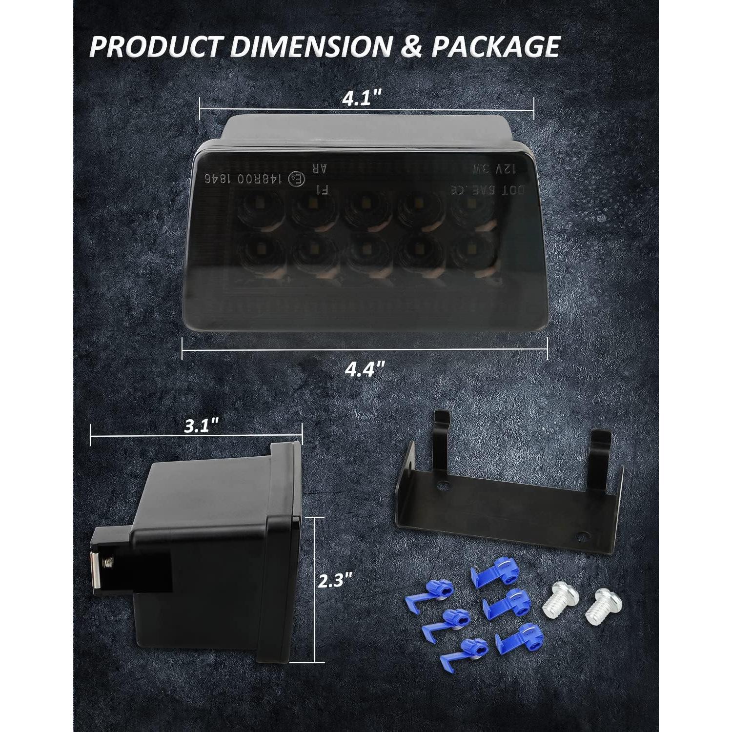 Kit Luz de Niebla Trasera LED Bestview 5-en-1 para Subaru