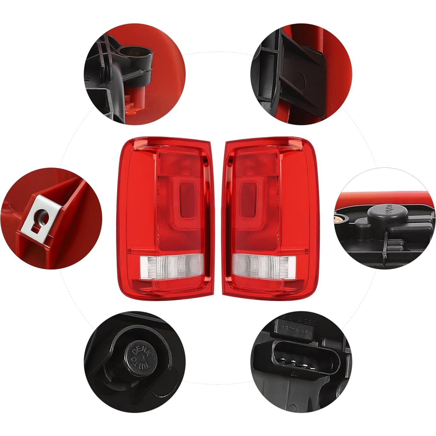 Luz Trasera LED Unndysrt para VW Amarok 2010-2020 - Rojo