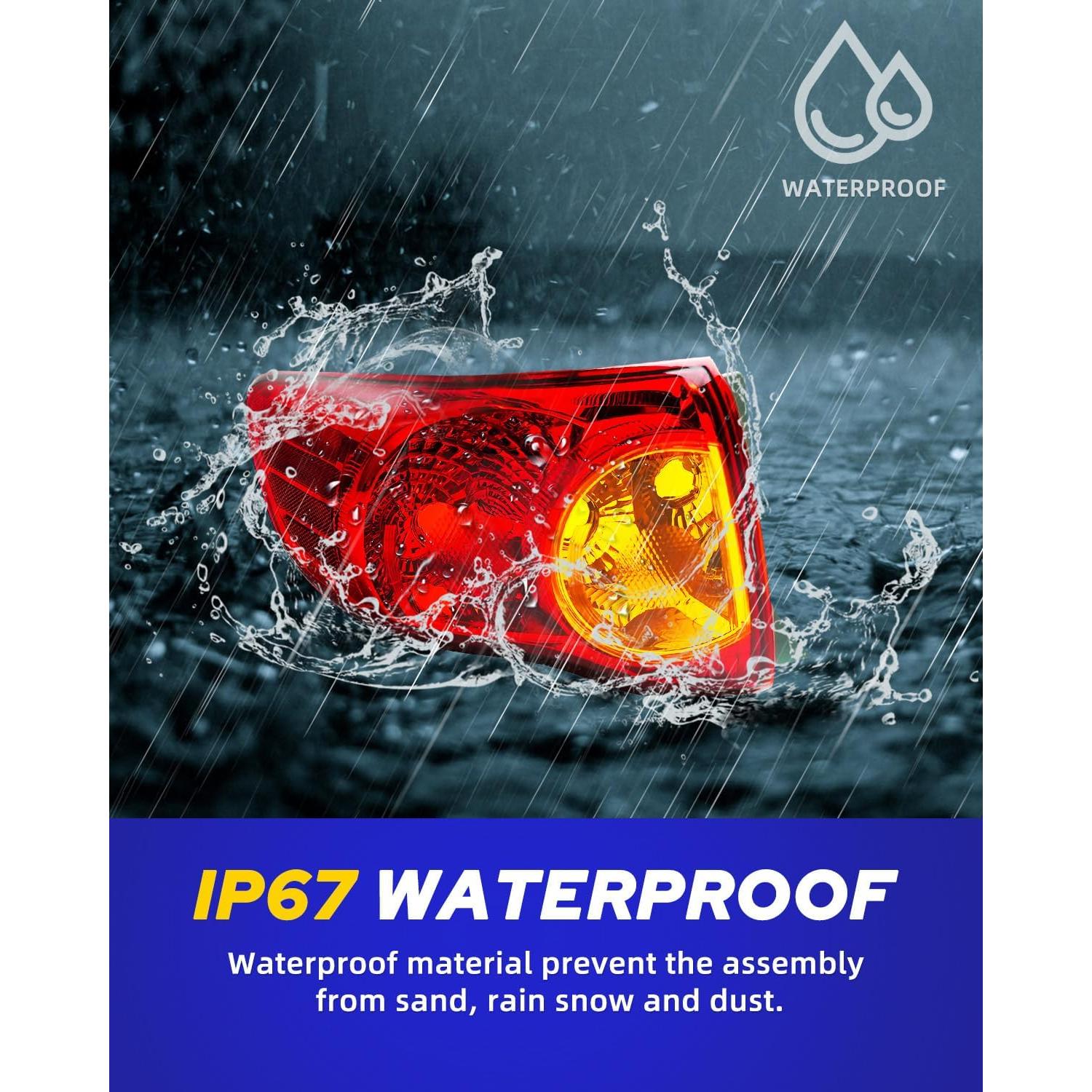 Ensamblaje de Luces Traseras AUTOONE para Toyota Corolla 2009-2010