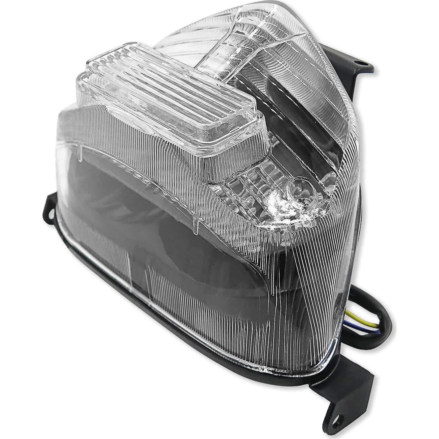 Luz Trasera LED HTTMT Clara con Señales para Suzuki GSX-R 2000-2003