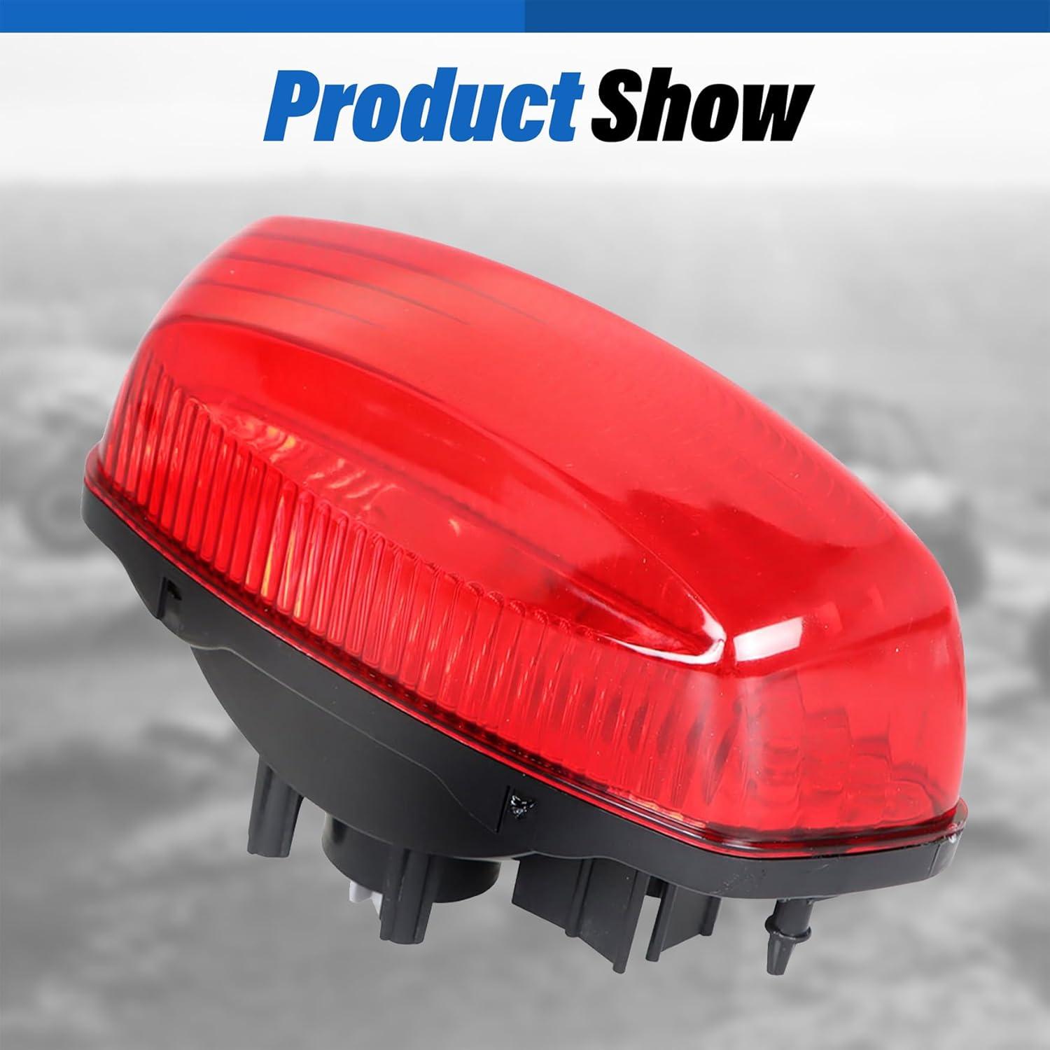 Lente Rojo Luz Trasera WFLNHB para Suzuki LTZ400 Eiger 400