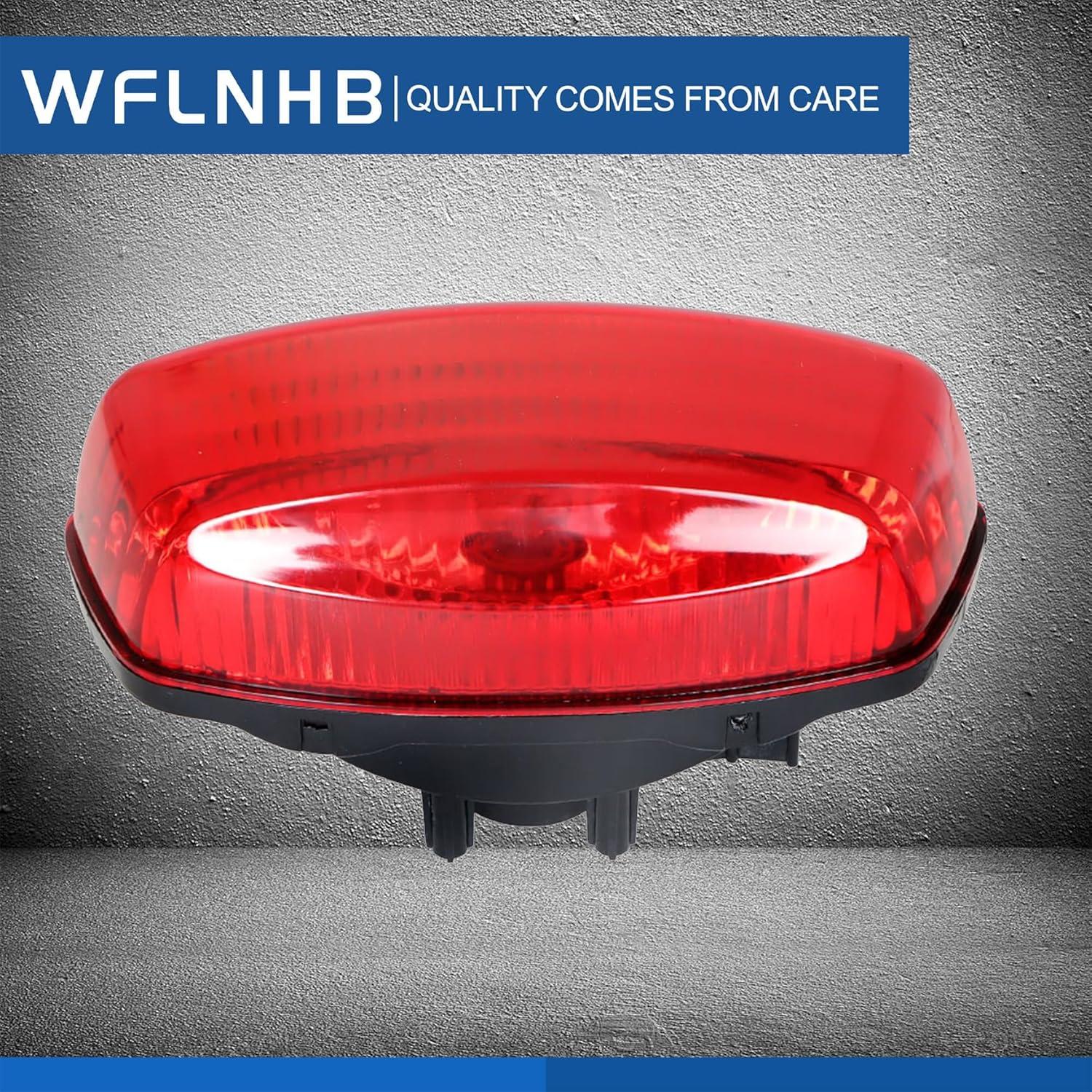 Lente Rojo Luz Trasera WFLNHB para Suzuki LTZ400 Eiger 400