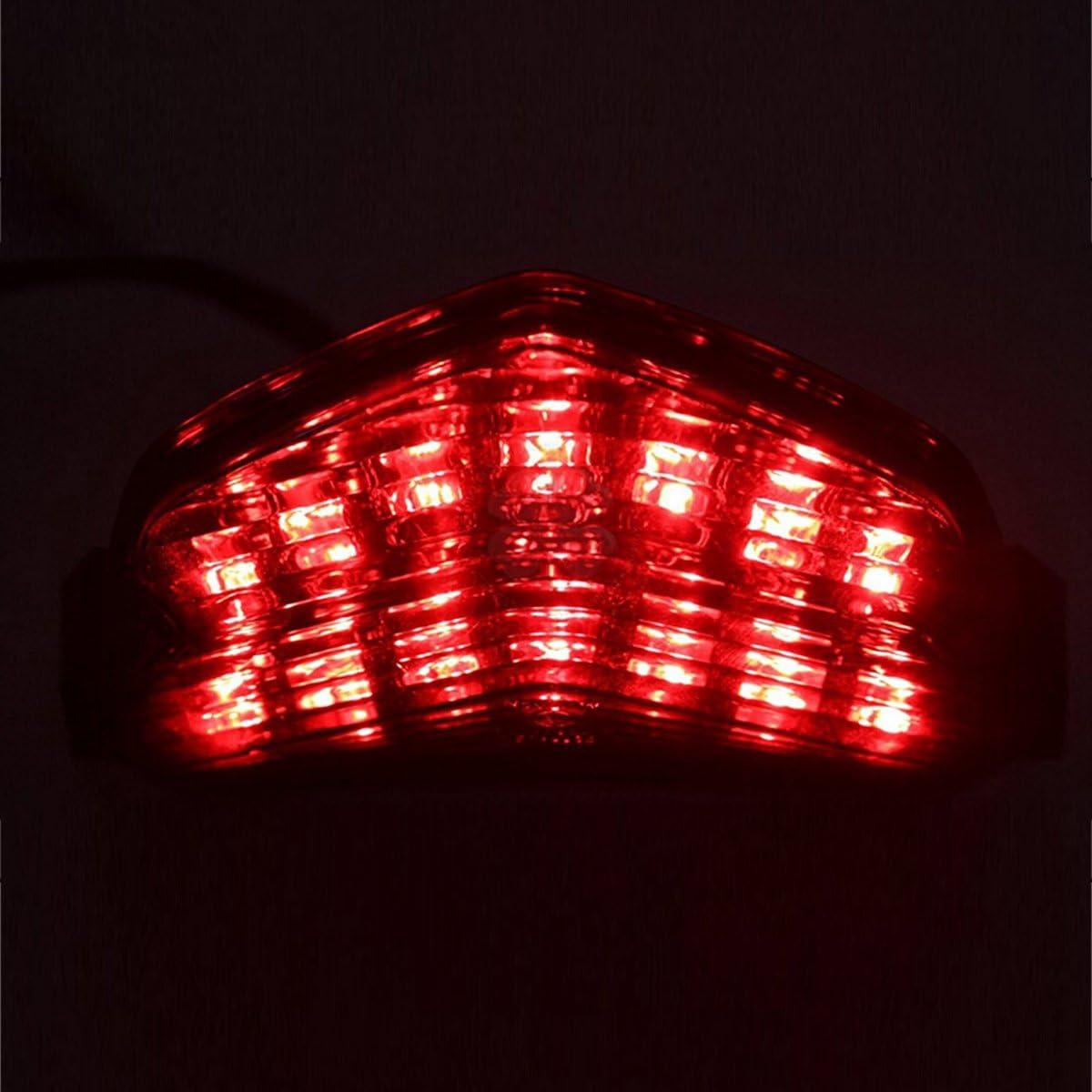 Luz LED de Freno y Giro Integrada PACASK para Suzuki GSX-R 600/750