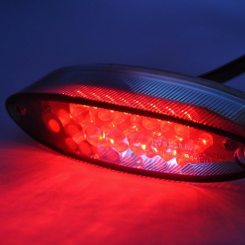 Luz Trasera Universal 28 LEDs MISS MOLY para Motocicleta