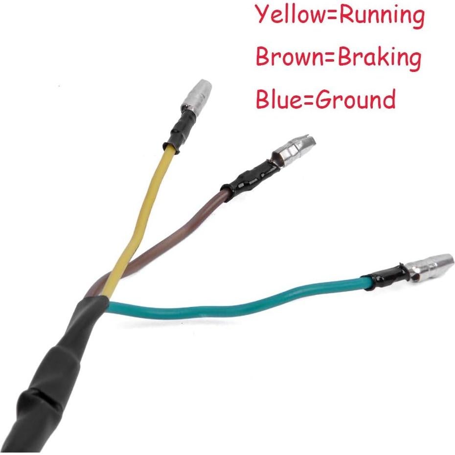 Luz Trasera Universal 28 LEDs MISS MOLY para Motocicleta