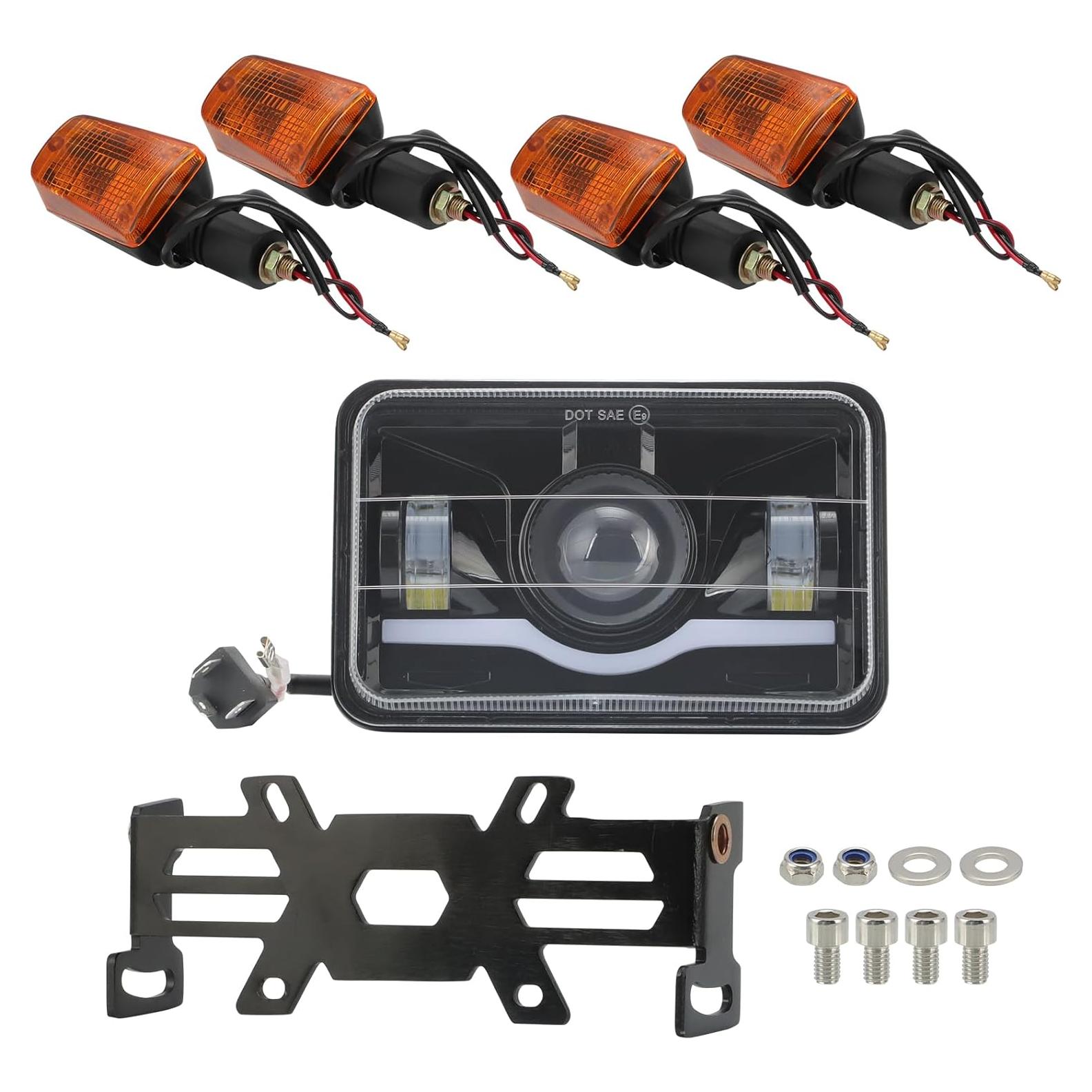 Kit Faro LED Motoparty 4x6" para Suzuki DR-650