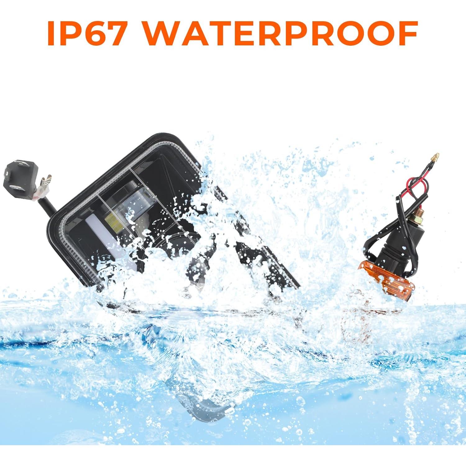 Kit Faro LED Motoparty 4x6" para Suzuki DR-650