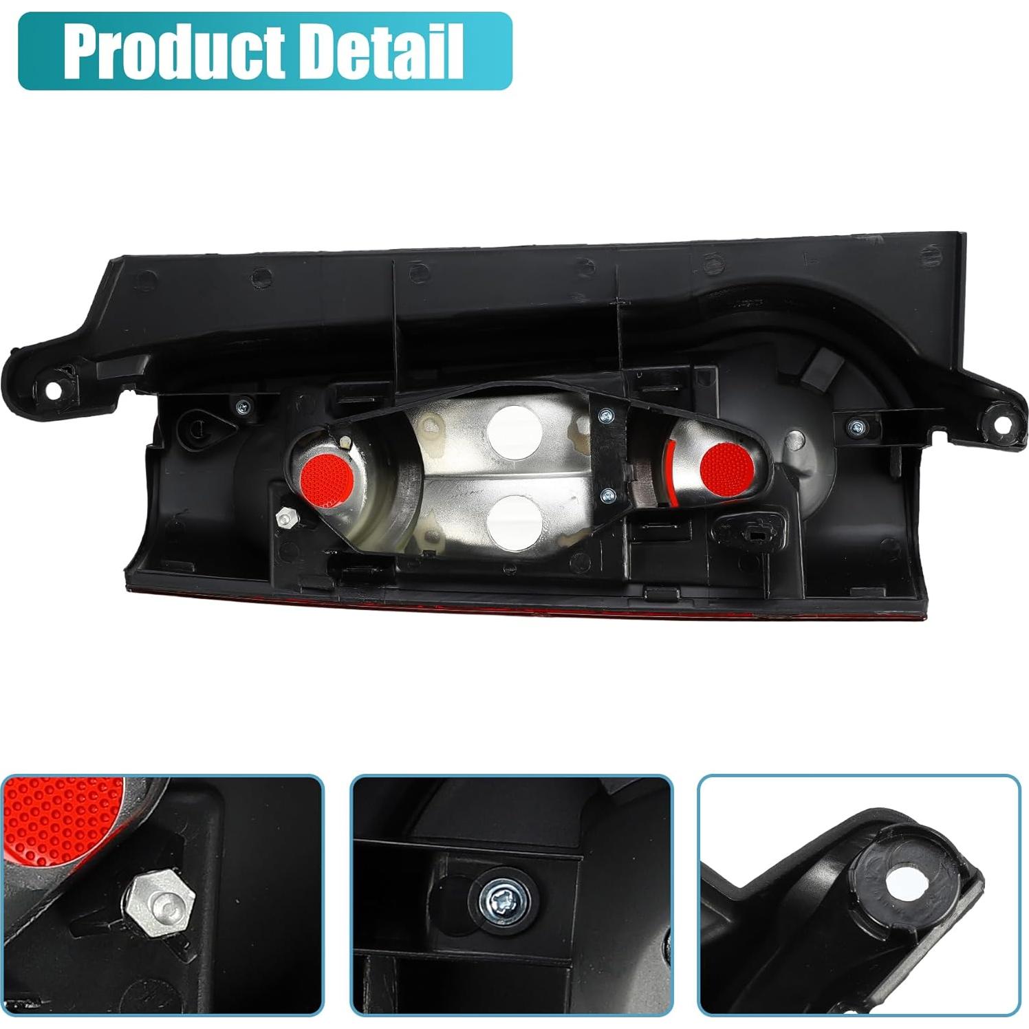 Lentes de Luz Trasera uxcell para Peugeot Partner y Citroen Berlingo 2012-2019