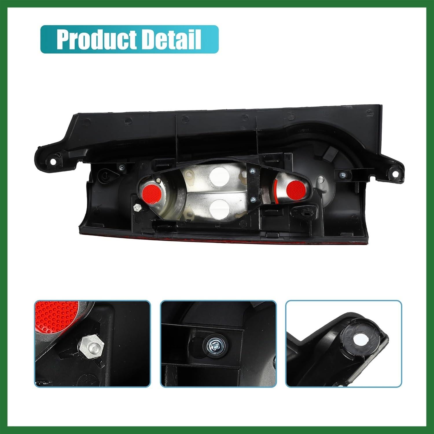 Lente de Luz Trasera Motoforti para Peugeot Partner y Citroen Berlingo 2012-2019