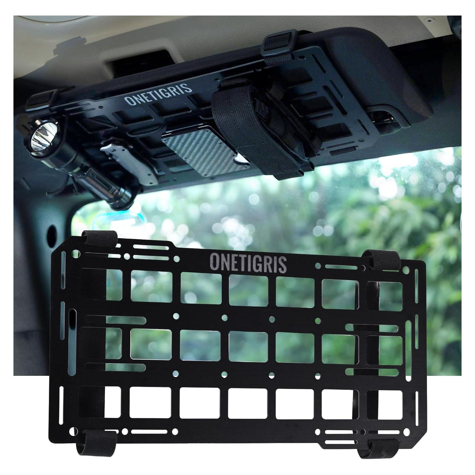 Organizador de Visor MOLLE OneTigris, Panel Rígido 32.9x17 cm