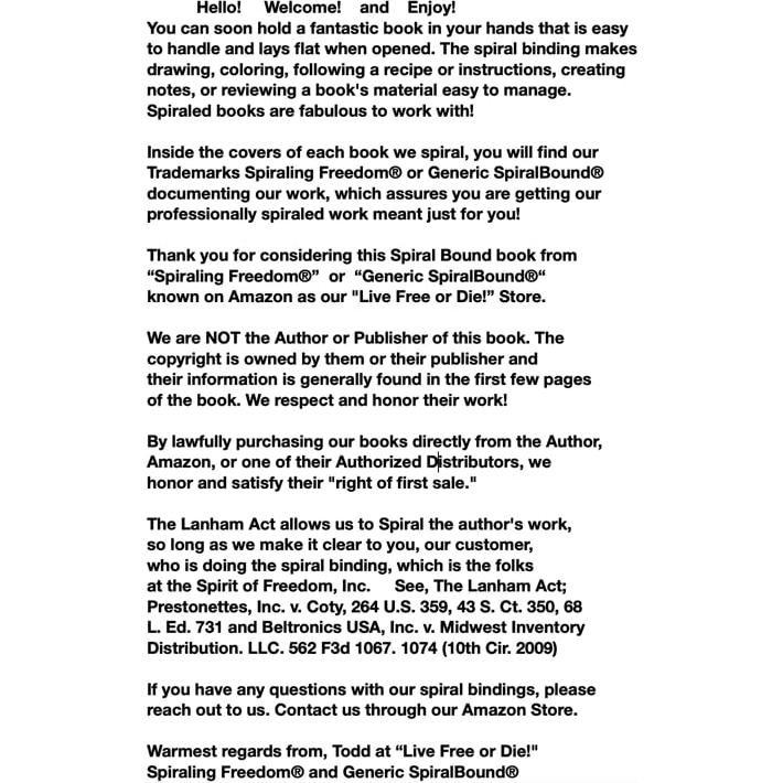 Libro de Colorear Jardines Pequeños - Libertad Espiral - 72 Páginas