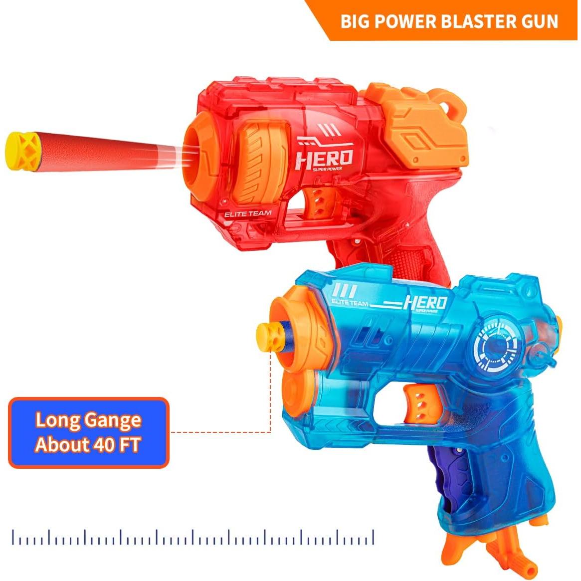 Conjunto de Mini Pistolas Nerf Banvih con 20 Dardos de Espuma