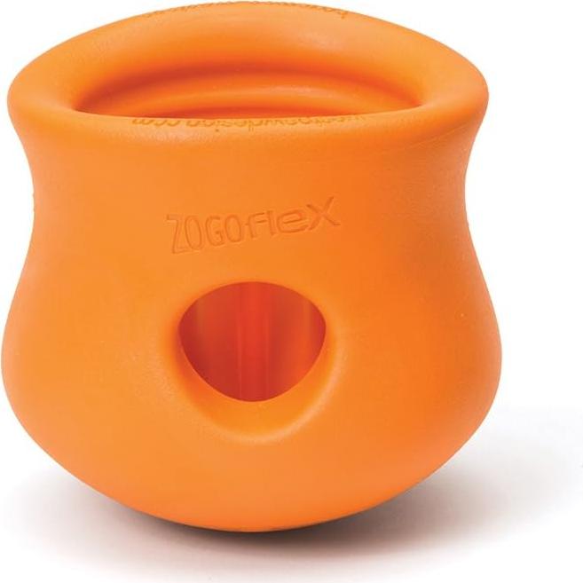 Juguete Puzzle Interactivo para Perros West Paw Grande Mandarina