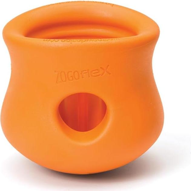 Juguete Interactivo para Perros West Paw Toppl 7,62 cm Mandarina