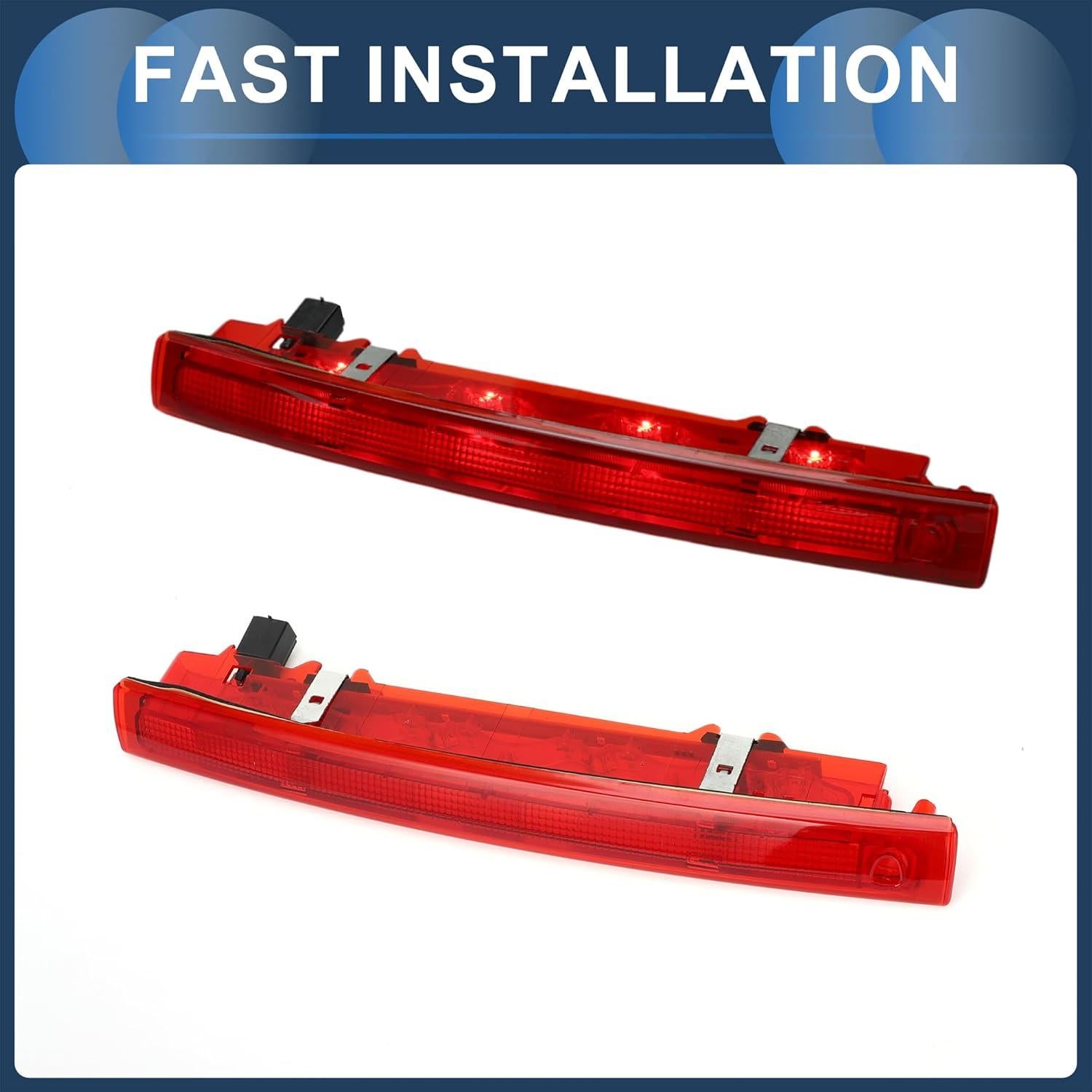 Luz de freno LED VekAuto 32.5cm roja impermeable para Renault