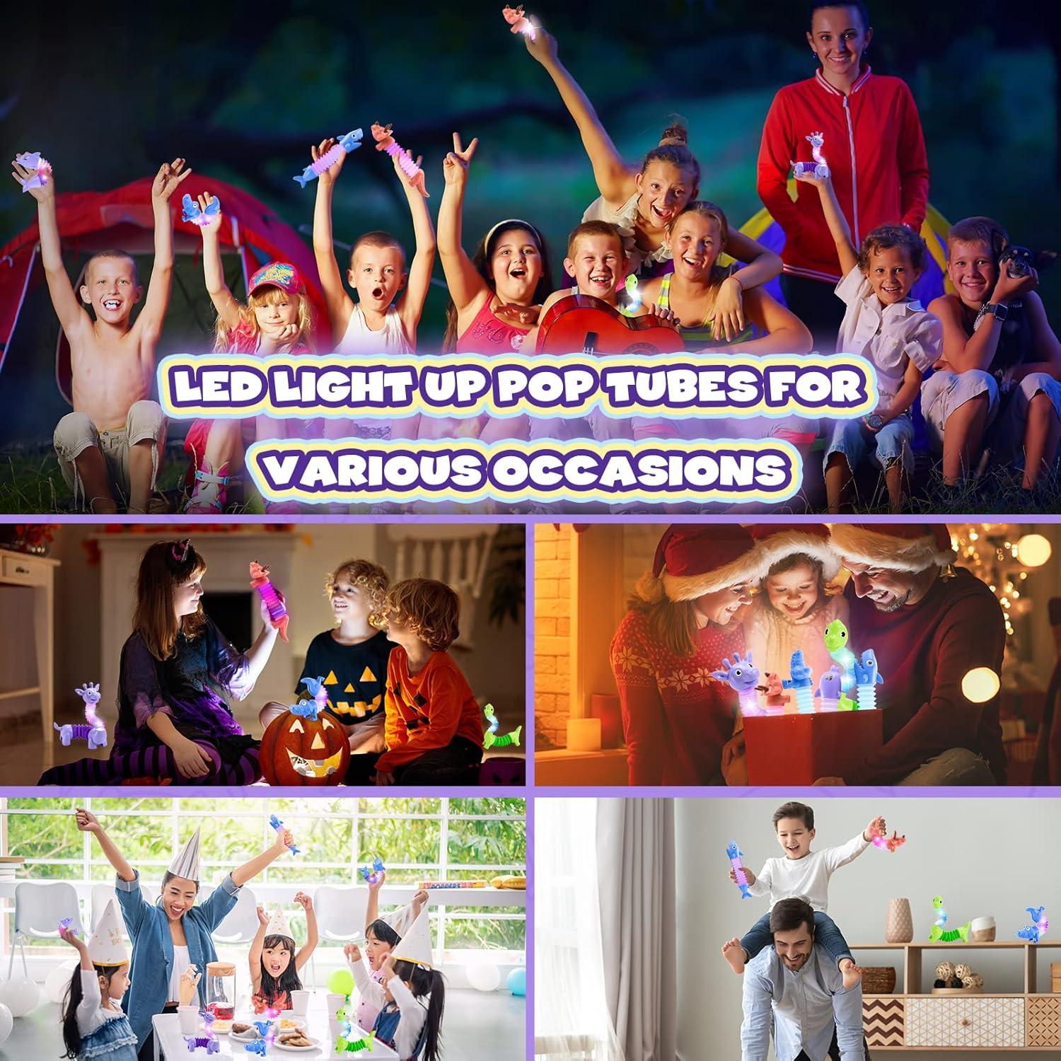 Juguetes Antiestrés LED de Animales Delighkidz para Niños