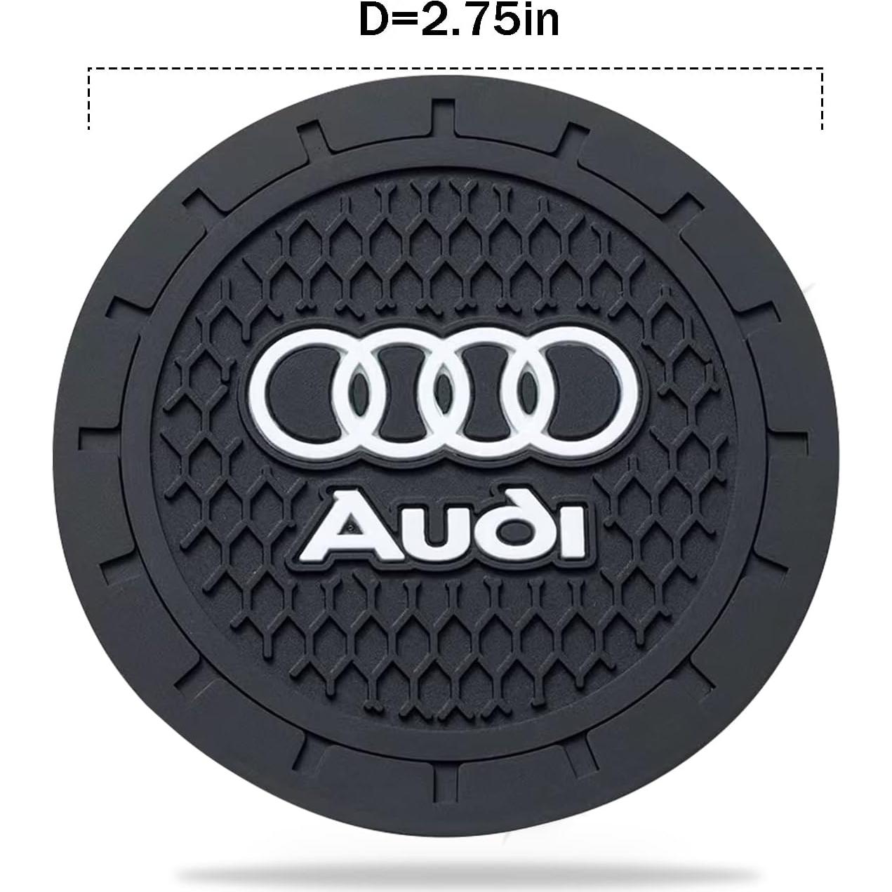 Posavasos de Silicona para Coche YUIQIEUY - 2 Piezas 7 cm