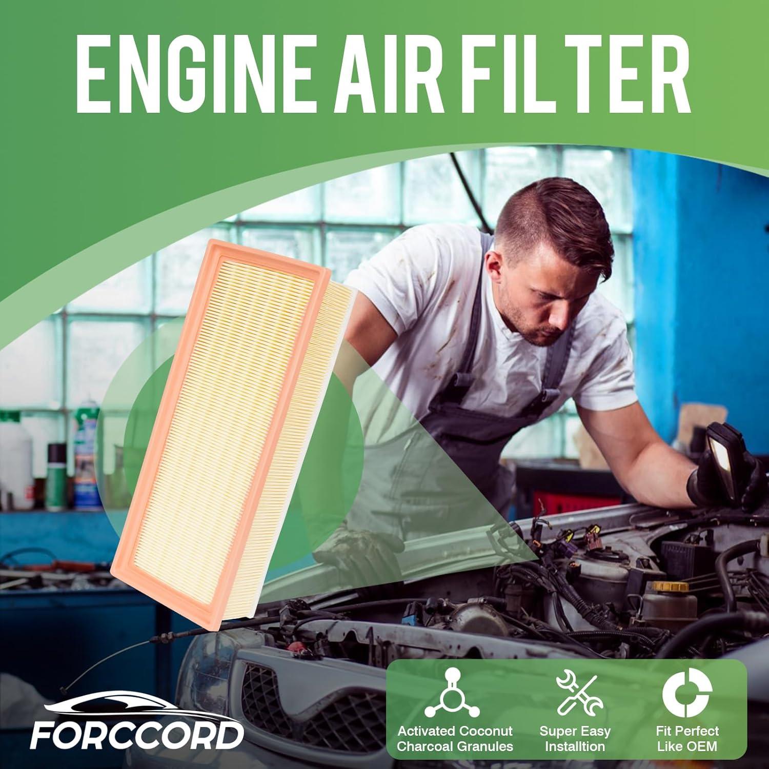 Filtro de aire de cabina y motor Forccord CF11179 CA10522