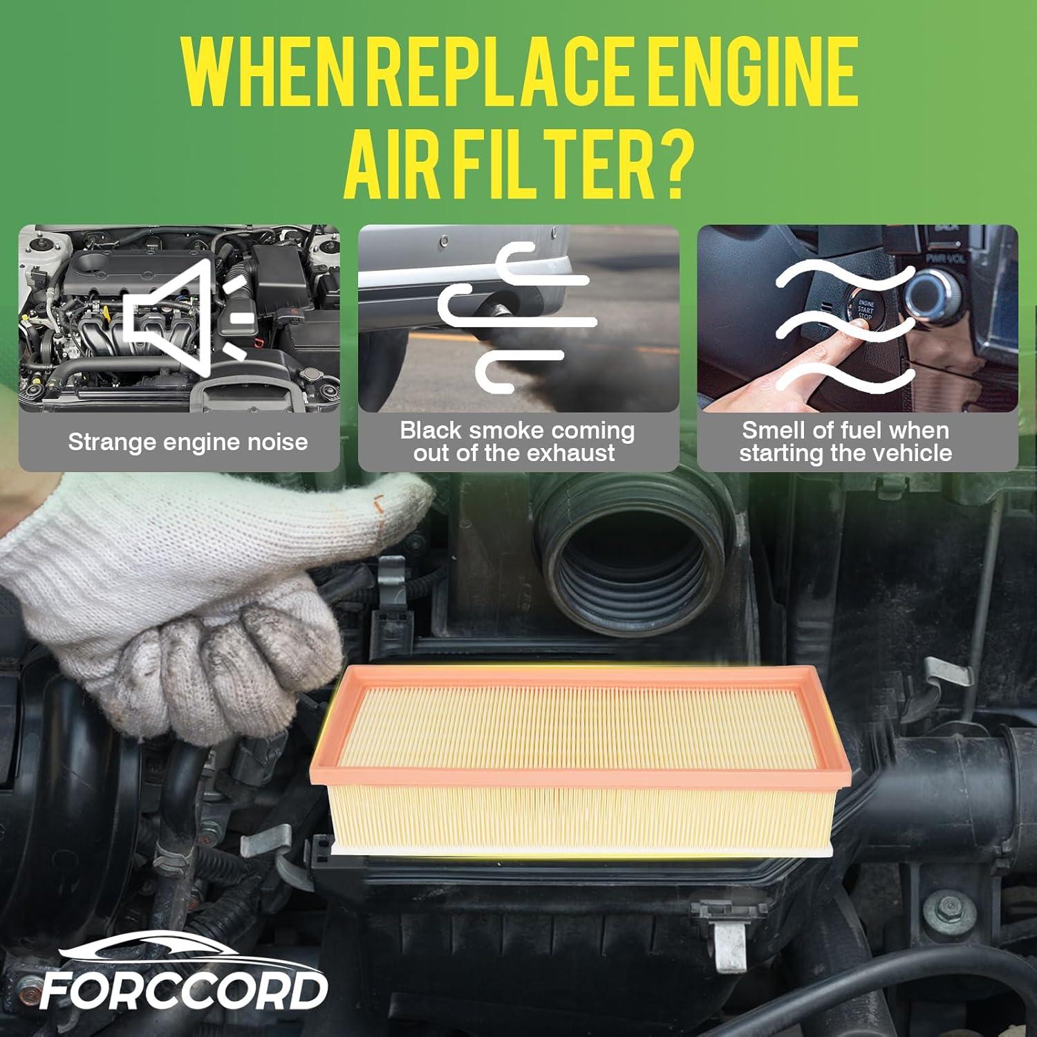 Filtro de aire de cabina y motor Forccord CF11179 CA10522