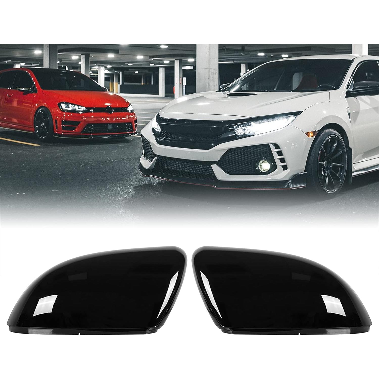 Cubierta de Espejo Retrovisor X AUTOHAUX para Volkswagen Golf 6 2009-2012