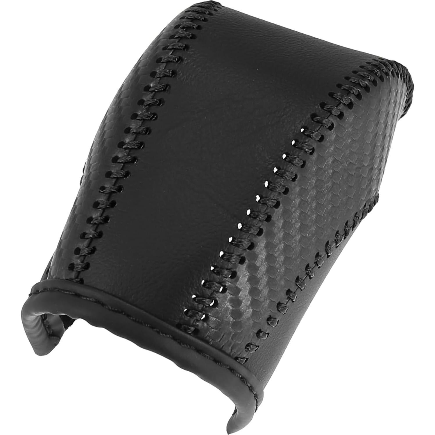 Cubierta de Palanca de Cambios Cuero Sintético X AUTOHAUX Negro para Volkswagen