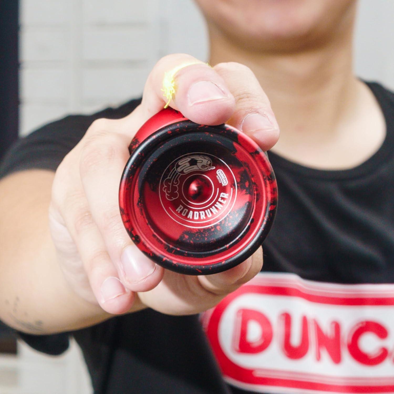 Yo-Yo Duncan Roadrunner Experto Aluminio Negro/Rojo