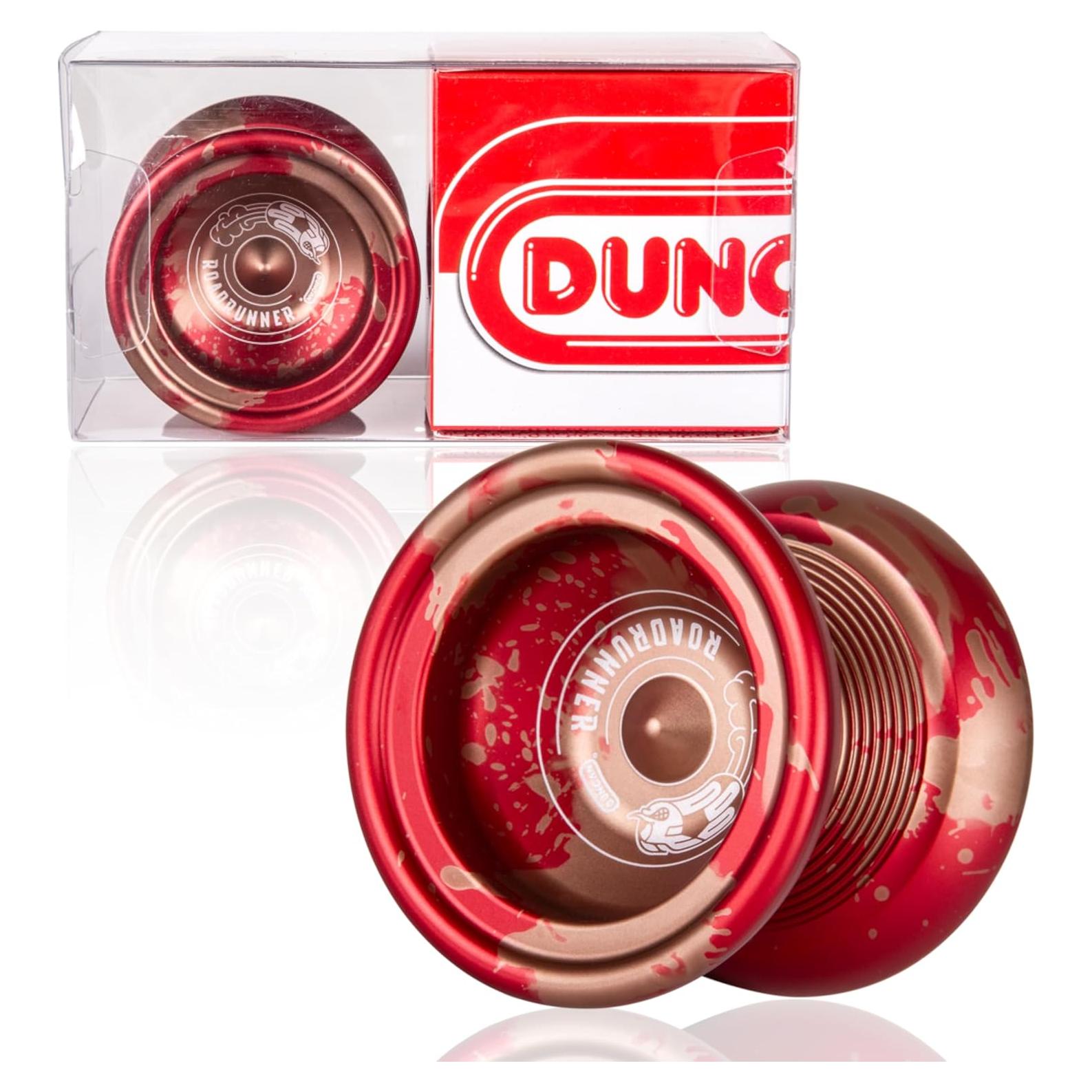 Yo-Yo Duncan Roadrunner Experto Aluminio Rojo/Dorado