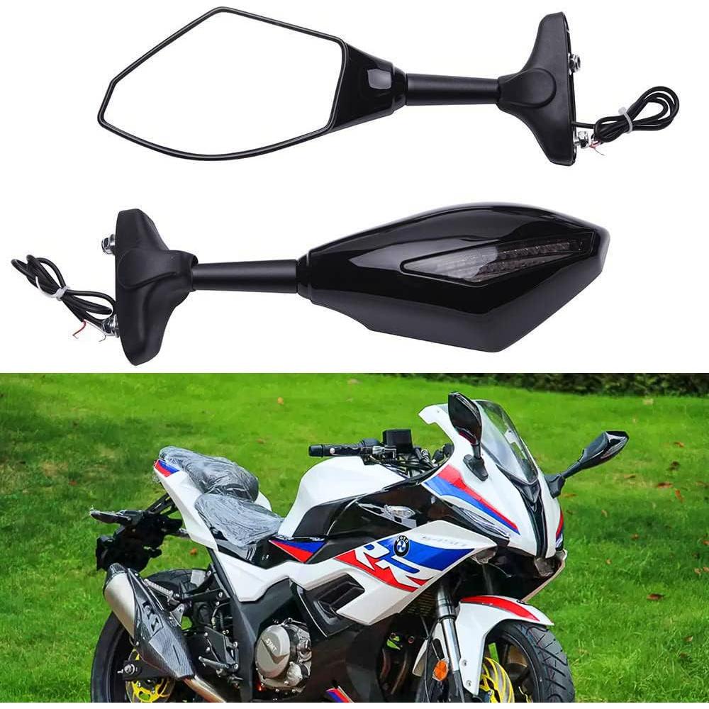 Espejo Retrovisor Universal DREAMIZER con Luz LED Ámbar