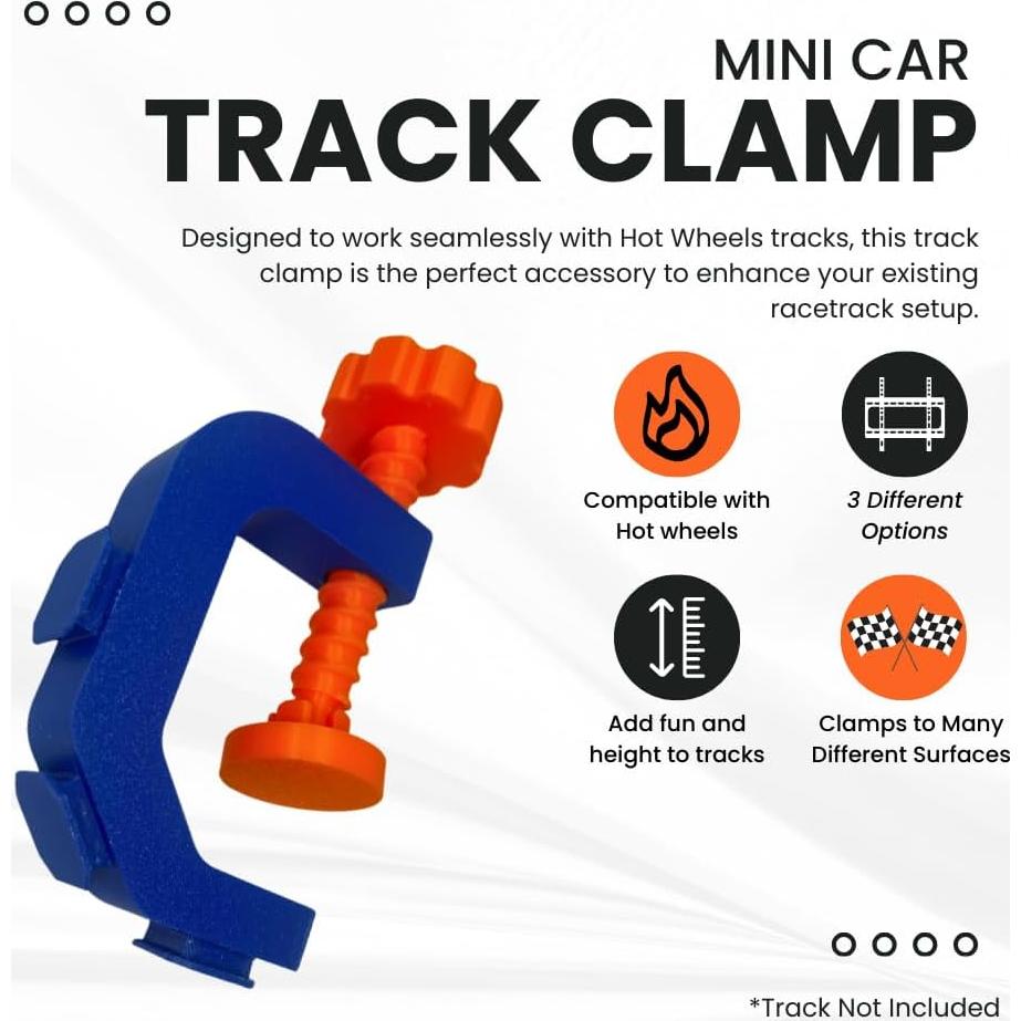 Abrazadera para Pistas de Hot Wheels Chatelet | 108g