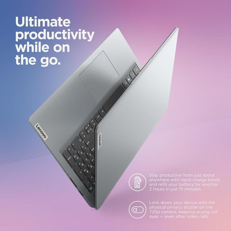 Laptop Lenovo IdeaPad 1i 15.6" HD, 20GB RAM, 1TB SSD, Win 11