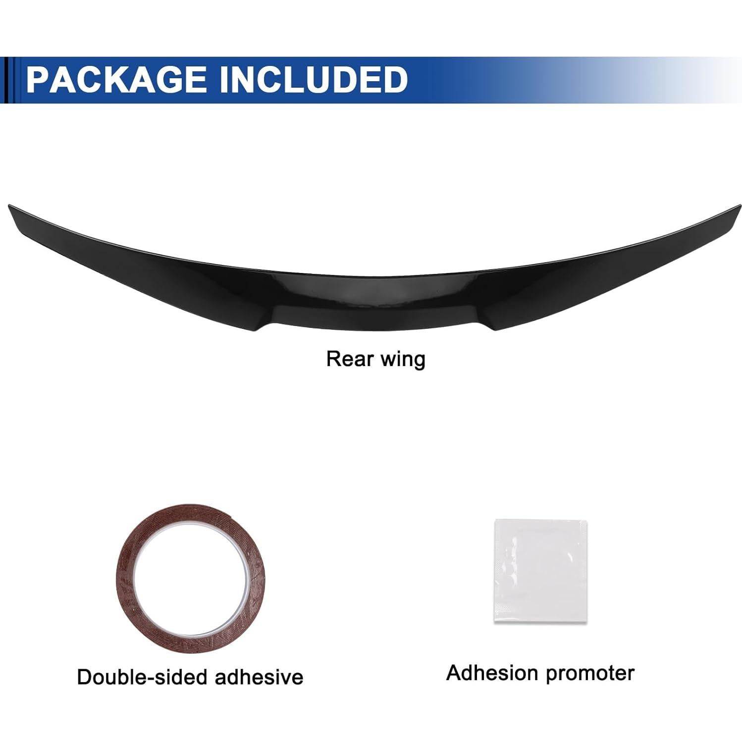 Alerón Trasero ABS Telimocy para Audi A5 S5 2017-2022 4 Puertas