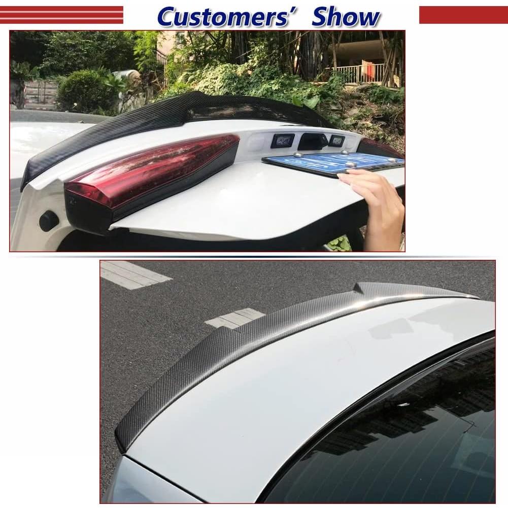 Spoiler de maletero fibra de carbono Audi A3 S3 RS3 2021-2025