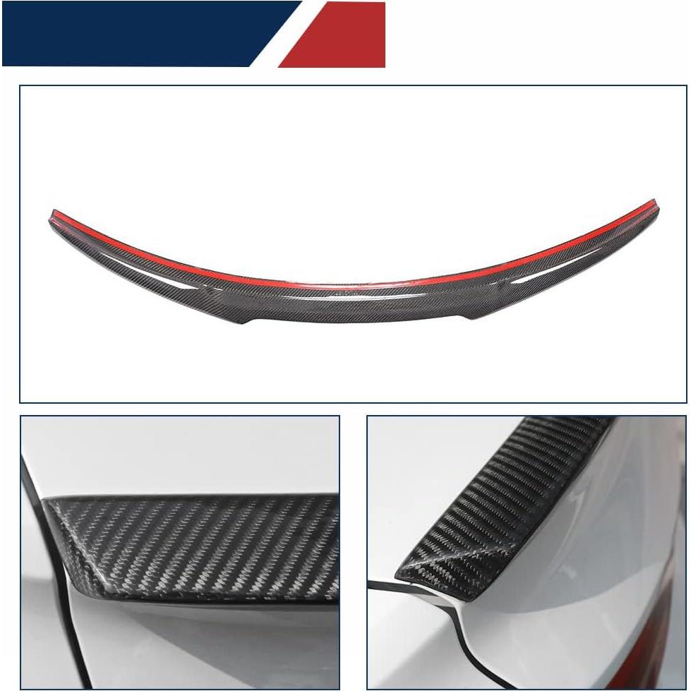Spoiler de maletero fibra de carbono Audi A3 S3 RS3 2021-2025