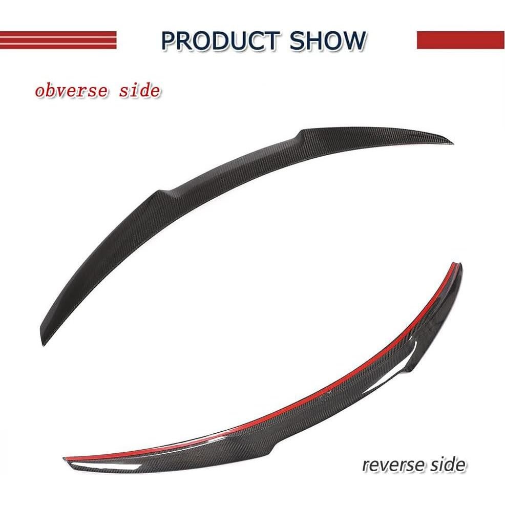 Spoiler de maletero fibra de carbono Audi A3 S3 RS3 2021-2025