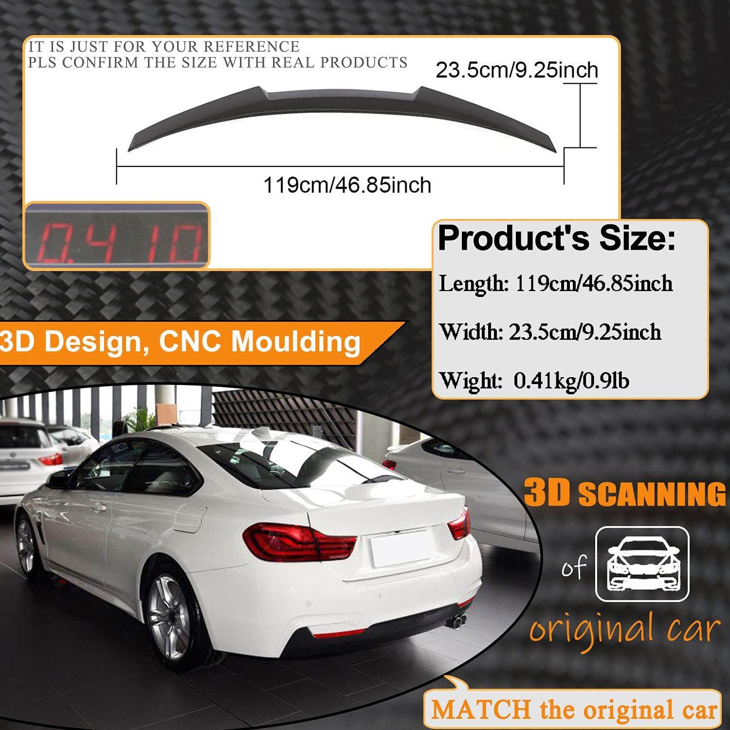 Spoiler de Maletero Fibra de Carbono MCARCAR para BMW F32 2014-2020