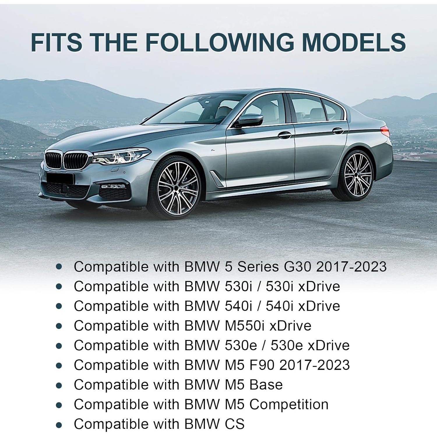 Alerón Trasero Negro Brillante Fancemot para BMW Serie 5 G30/M5 F90 2017-2023