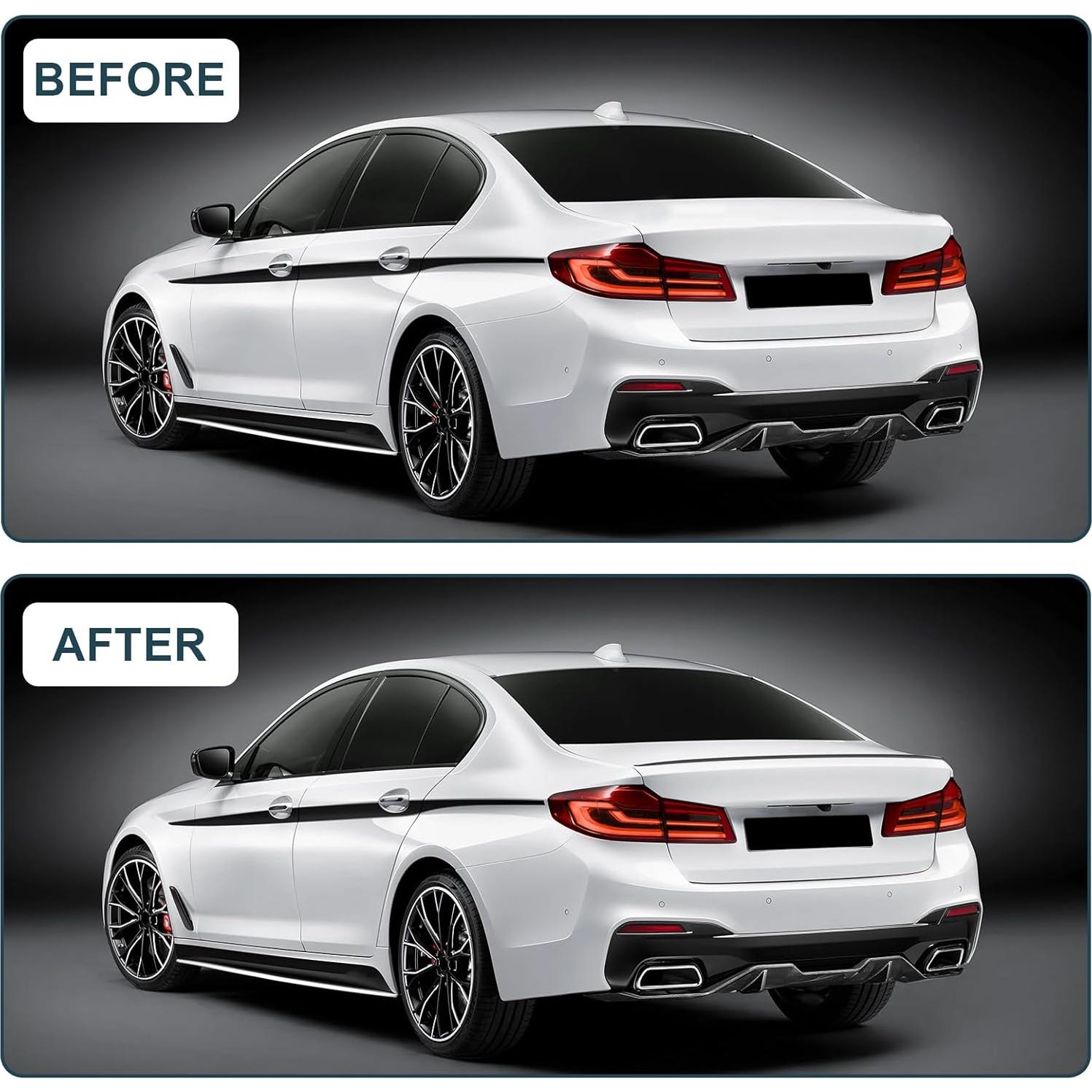 Alerón Trasero Negro Brillante Fancemot para BMW Serie 5 G30/M5 F90 2017-2023